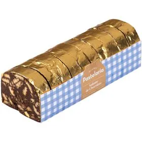 Salame de Chocolate Da Nossa Pastelaria