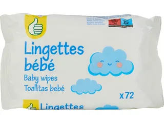Toalhitas Polegar bebé 72un #