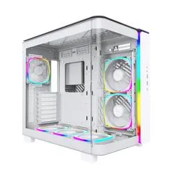 Caixa ATX Montech King 95 PRO Vidro Temperado Branca
