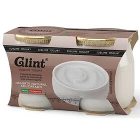 Iogurte Cremoso Natural Açúcarado Glint