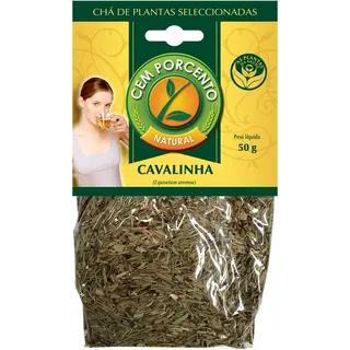 Chá cavalinha, embalagem de 50g Cemporcento