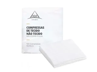 Compressa ADA tnt não esterilizada 10 x 10 100un