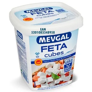 Queijo Feta Cubos unidade 150 g - Mevgal