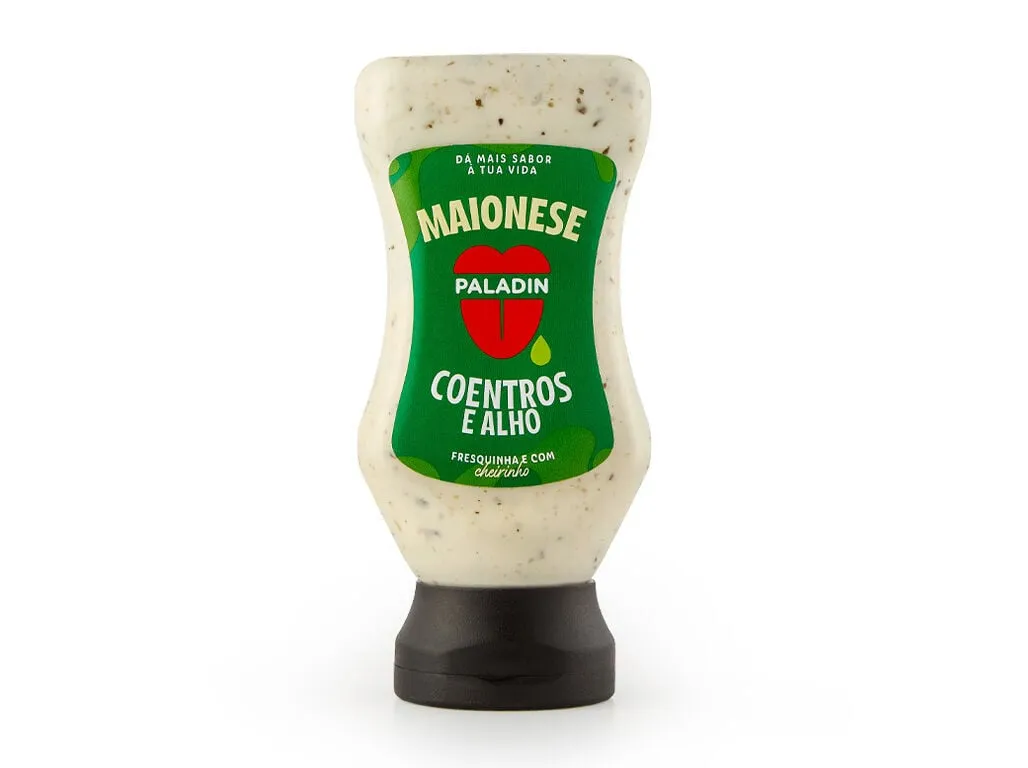 Maionese Paladin coentros e alho 230 ml