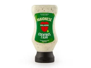 Maionese Paladin coentros e alho 230 ml