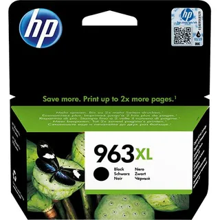 Tinteiro HP Original 963XL - 3JA30AE - Preto - Elegível para o HP Instant Ink