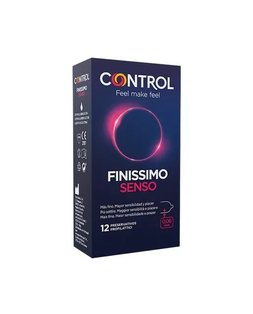 Preservativos Finissimo Senso 12 unidades Control
