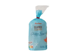 Pão Auchan forma sem glúten 300 g