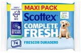 Papel higiénico húmido Scottex WC 74 unidades