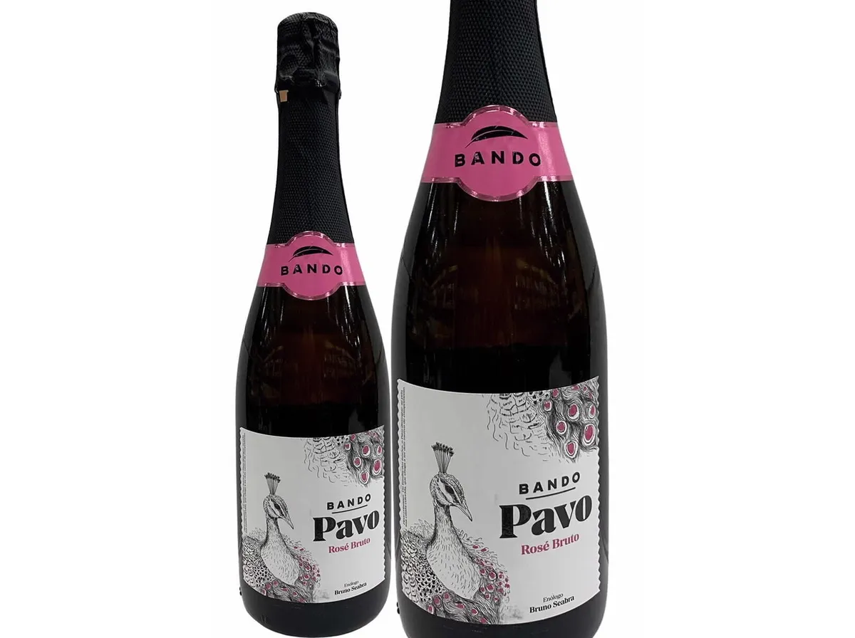 Espumante Bando PAVO rosé bruto 0,75 L