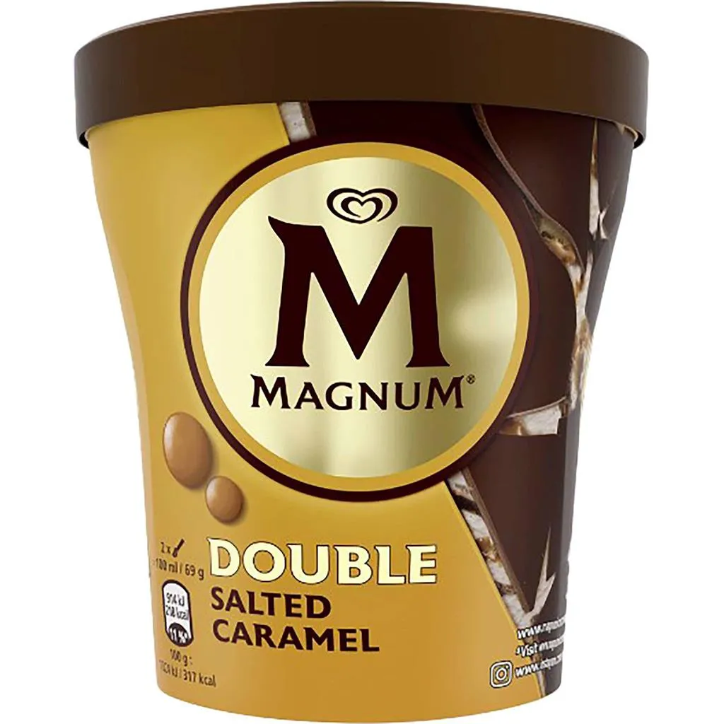 Gelado Double Caramelo Salgado, 440ml