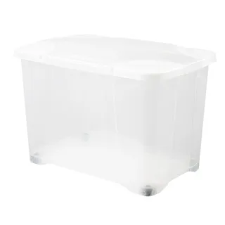 Caixa Arrumação 60L com Rodas
