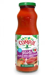 Polpa de Tomate com Cebola e Alho Compal