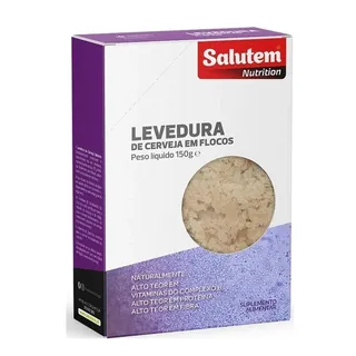 Levedura de cerveja em flocos salutem r