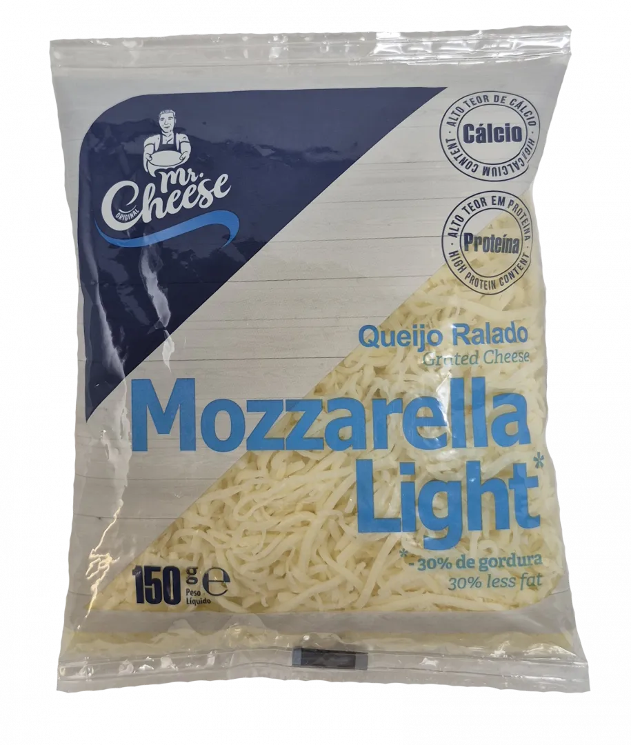 Queijo Mozzarella Light Ralado