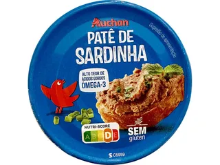 Paté de sardinha Auchan 65 g