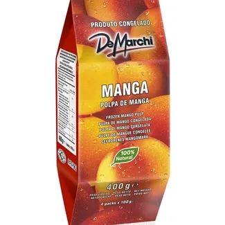 Polpa de Manga Pack 4 unidades embalagem 400 g - De Marchi