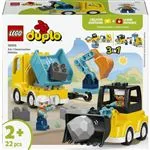 LEGO® DUPLO Town 10475 - Veículos de Construção 3 em 1
