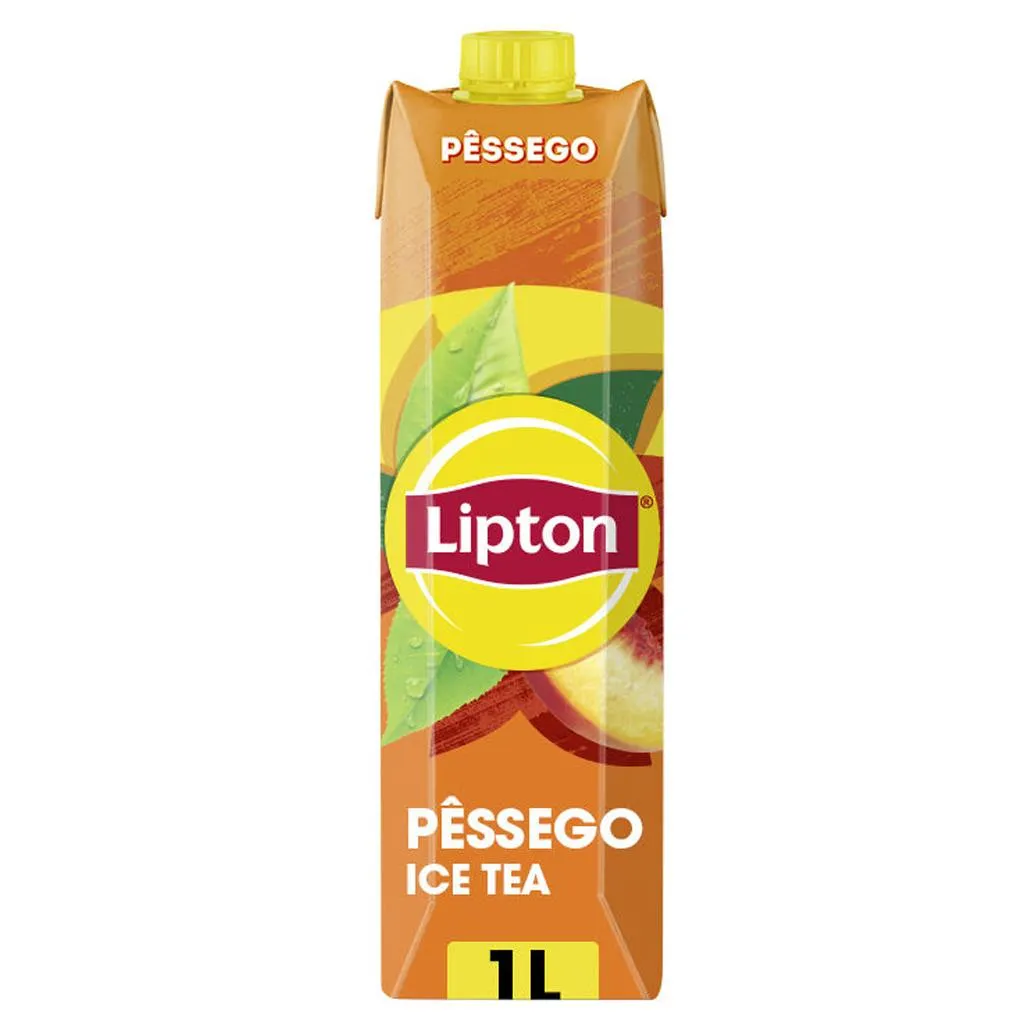 Ice tea pêssego, embalagem de 1l