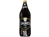 Cerveja preta Sagres 1 L