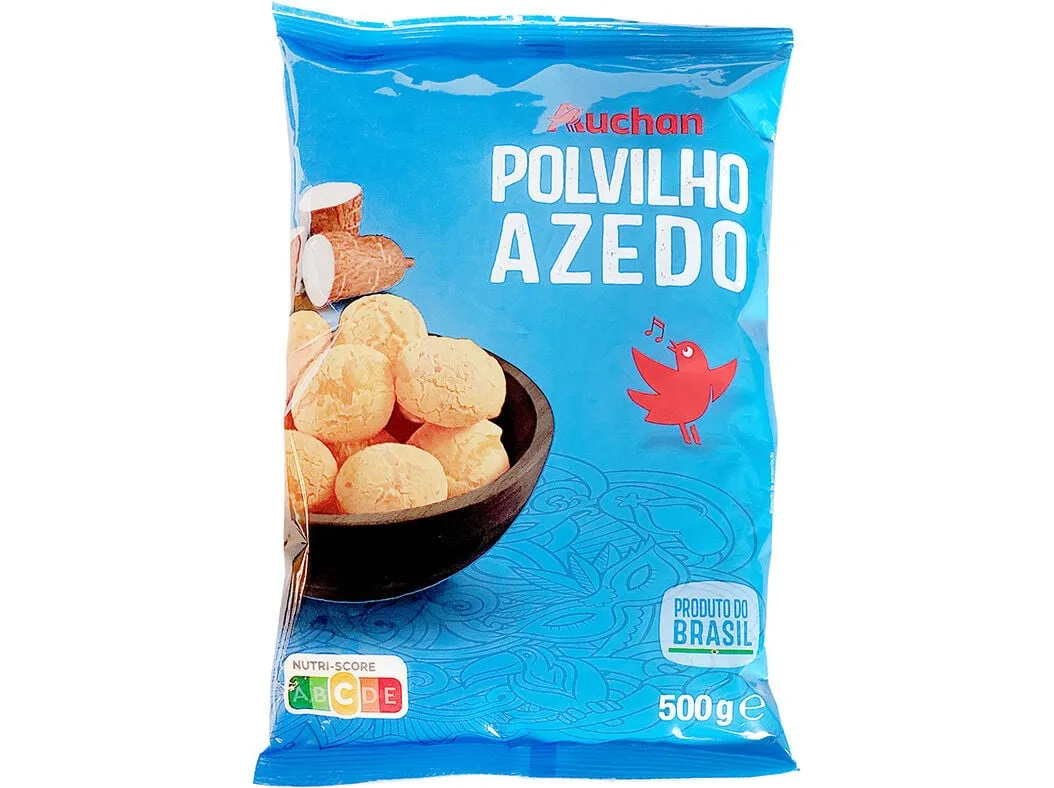 Polvilho Auchan azedo 500 g