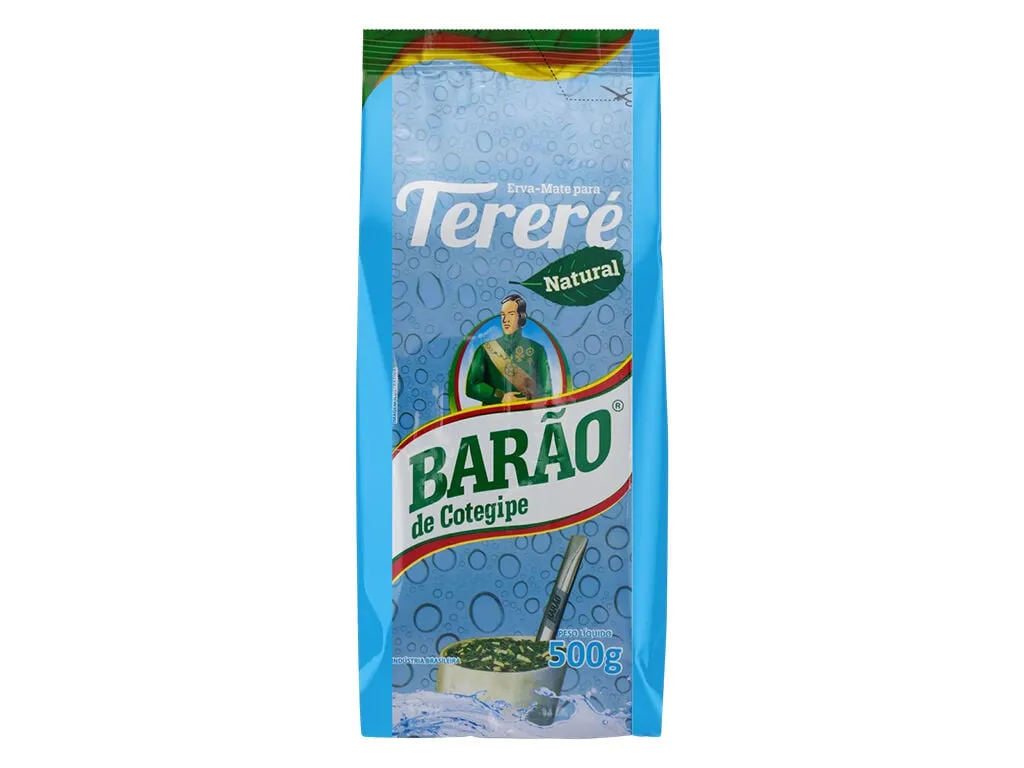 Erva mate Barão tererê 500 g