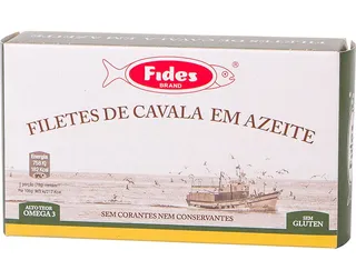 Filete cavala Fides em azeite 120(84)g