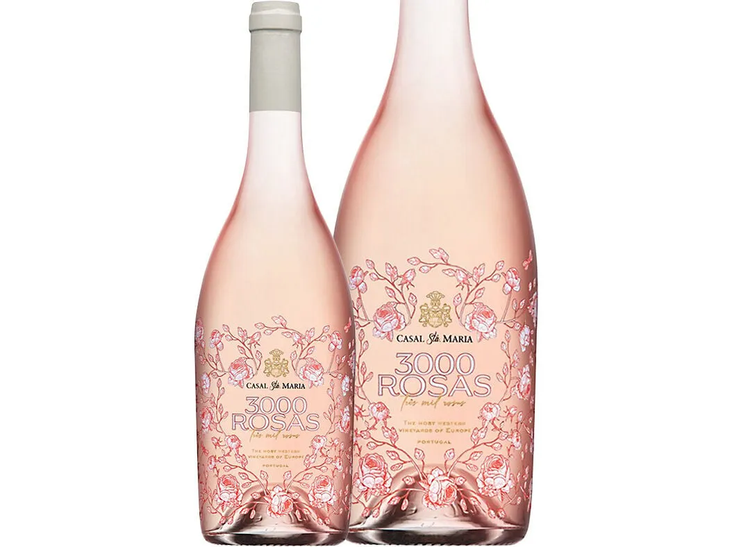 Vinho rosé Casal STA Maria 3000 rosas lisboa 0,75 L