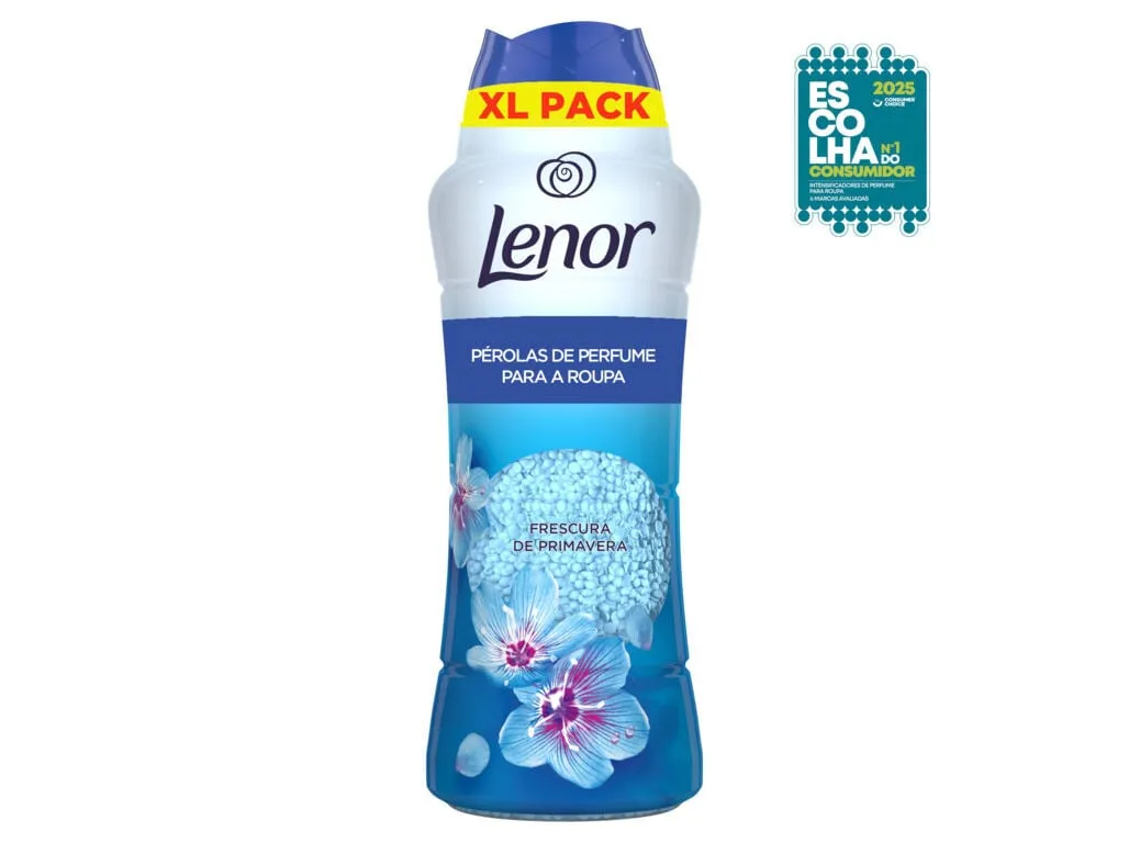 Intensificador perfume Lenor pérolas april fresh 495 g