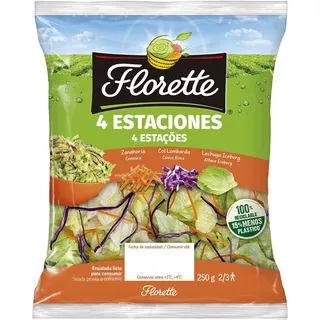 Salada 4 estações, embalagem de 250 g Florette