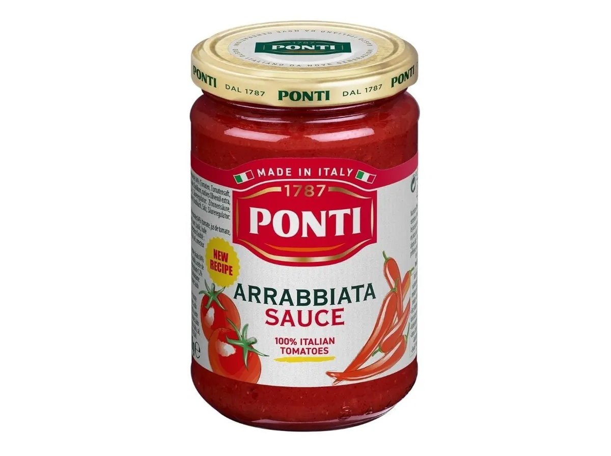 Molho Ponti para massas arrabiata 280 g