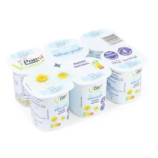 Iogurte Magro Natural 6x125g Porsi Vivabem