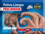 Polvo Pescanova limpo 800 g