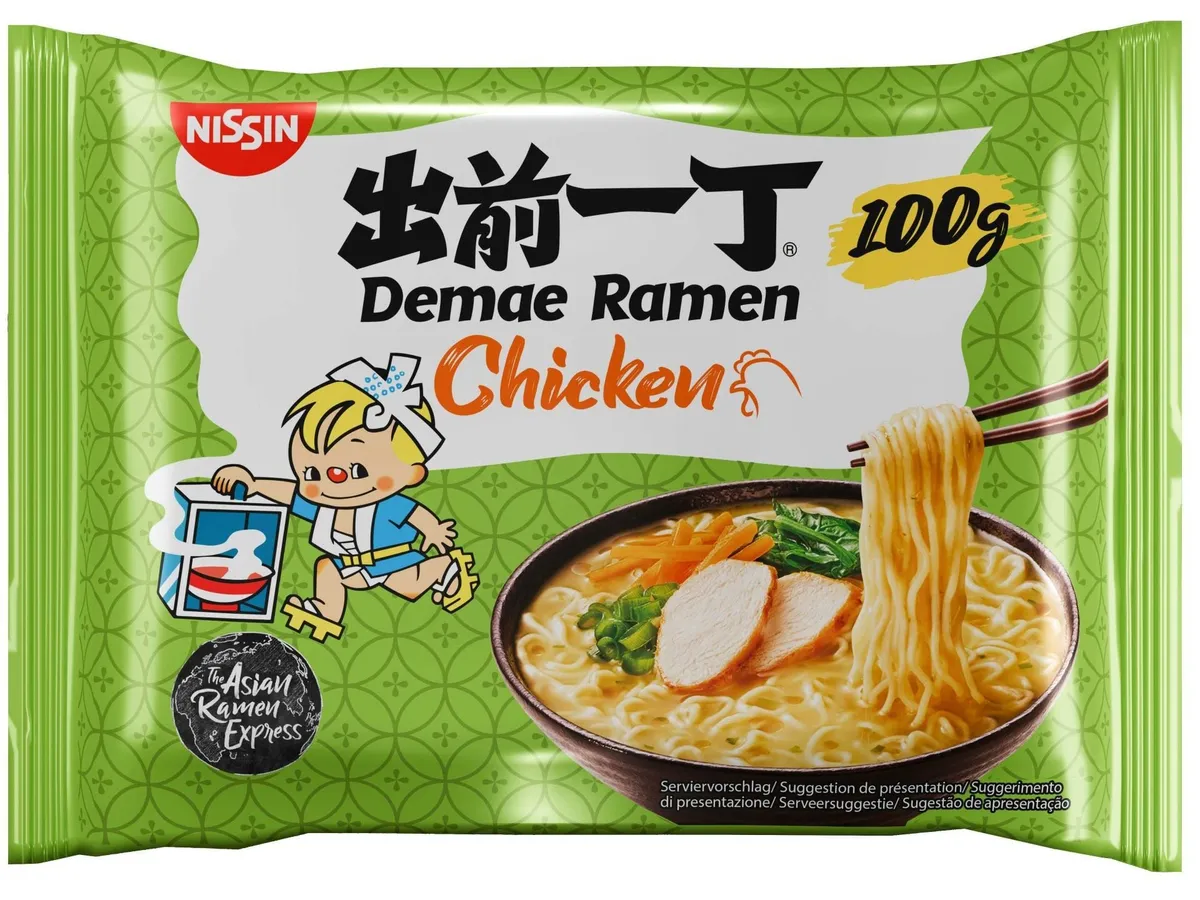 Demae ramen Nissin galinha 100 g