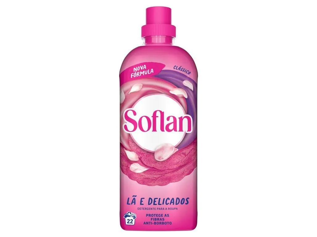 Det. roupa manual Soflan delicado e perfumado 22 doses