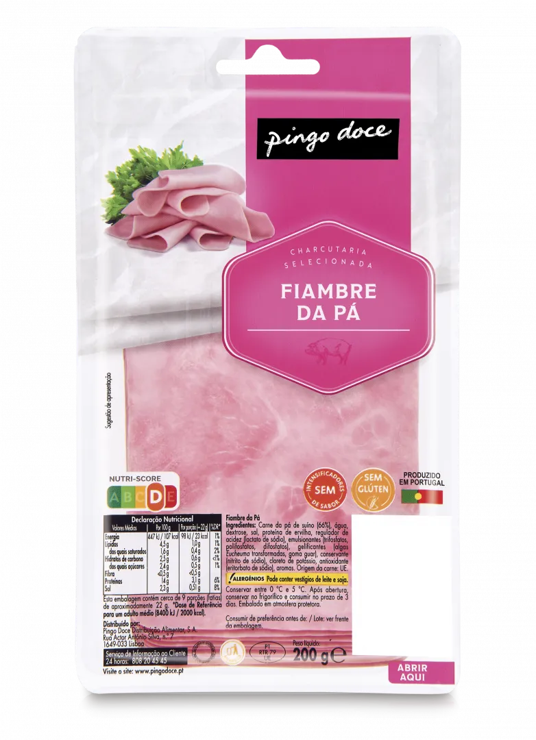 Fiambre da Pá Fatiado