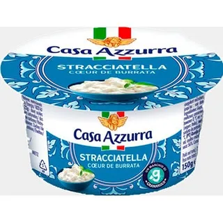 Queijo Stracciatella unidade 150 g - Casa Azzurra