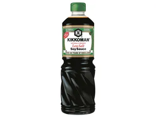 Molho soja Kikkoman menos sal 975 ml