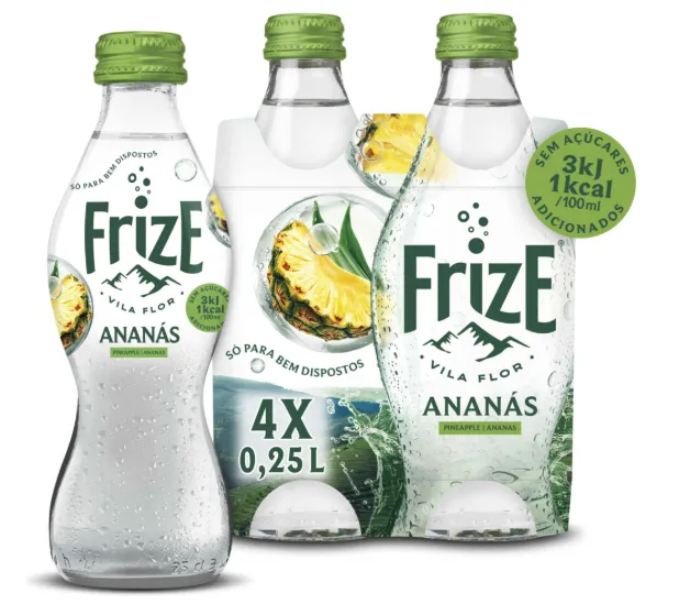 Água com Gás Ananás Pack 4