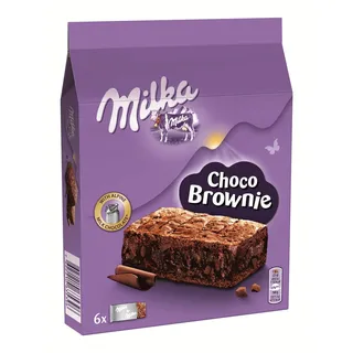Bolo Choco Brownie, emb. 150 gr (6 un) Milka