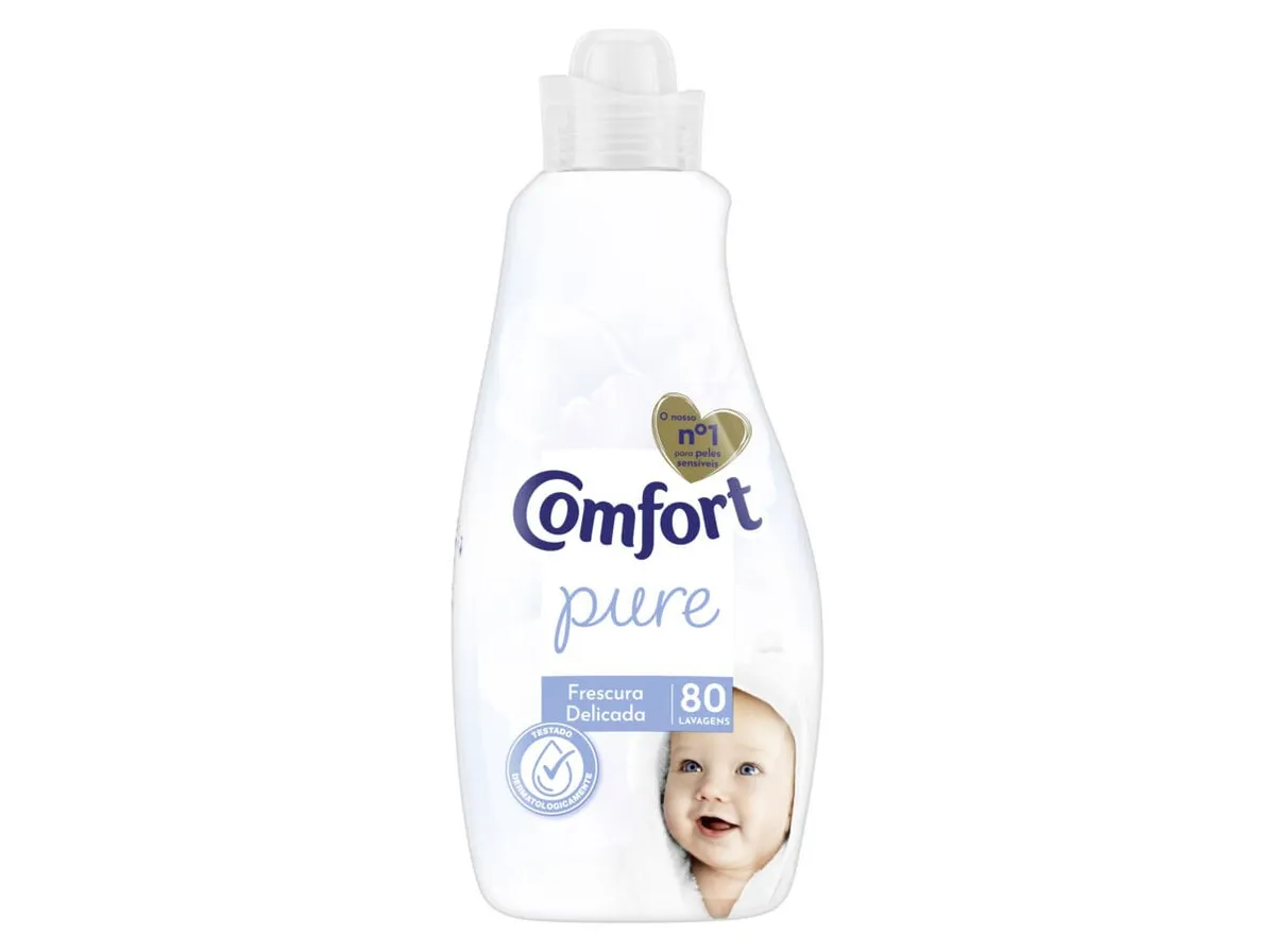 Amaciador Comfort essência pure 80d
