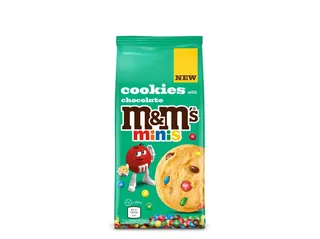 Bolachas M&m's mini cookies 180 g