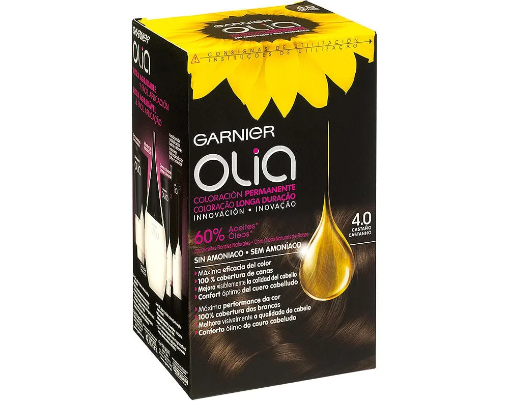 Coloração OLIA Garnier castanho 4.0