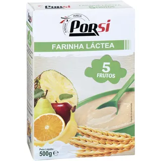 Farinha láctea 5 frutos PorSi