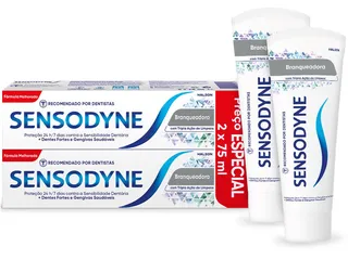 Pasta de dentes branqueadora Sensodyne 2 x 75 ml