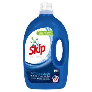 Detergente líquido máquina de roupa active clean, 52 doses Skip
