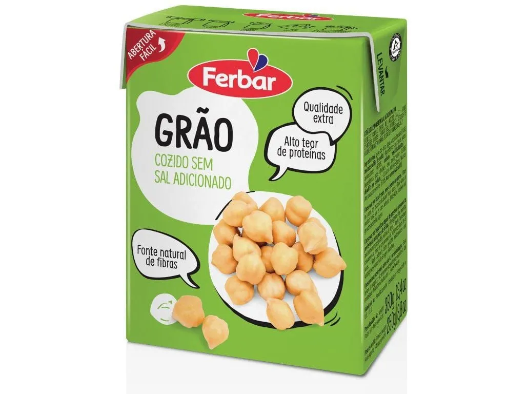 Grão de bico Ferbar tetra 380(250)g