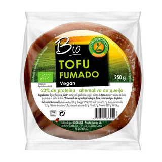 Tofu fumado bio, embalagem de 250g Cemporcento