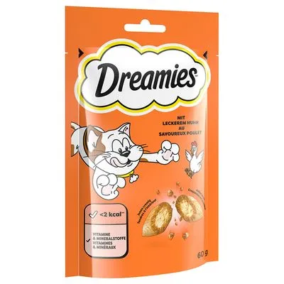 Dreamies snacks para gato 60 g Frango