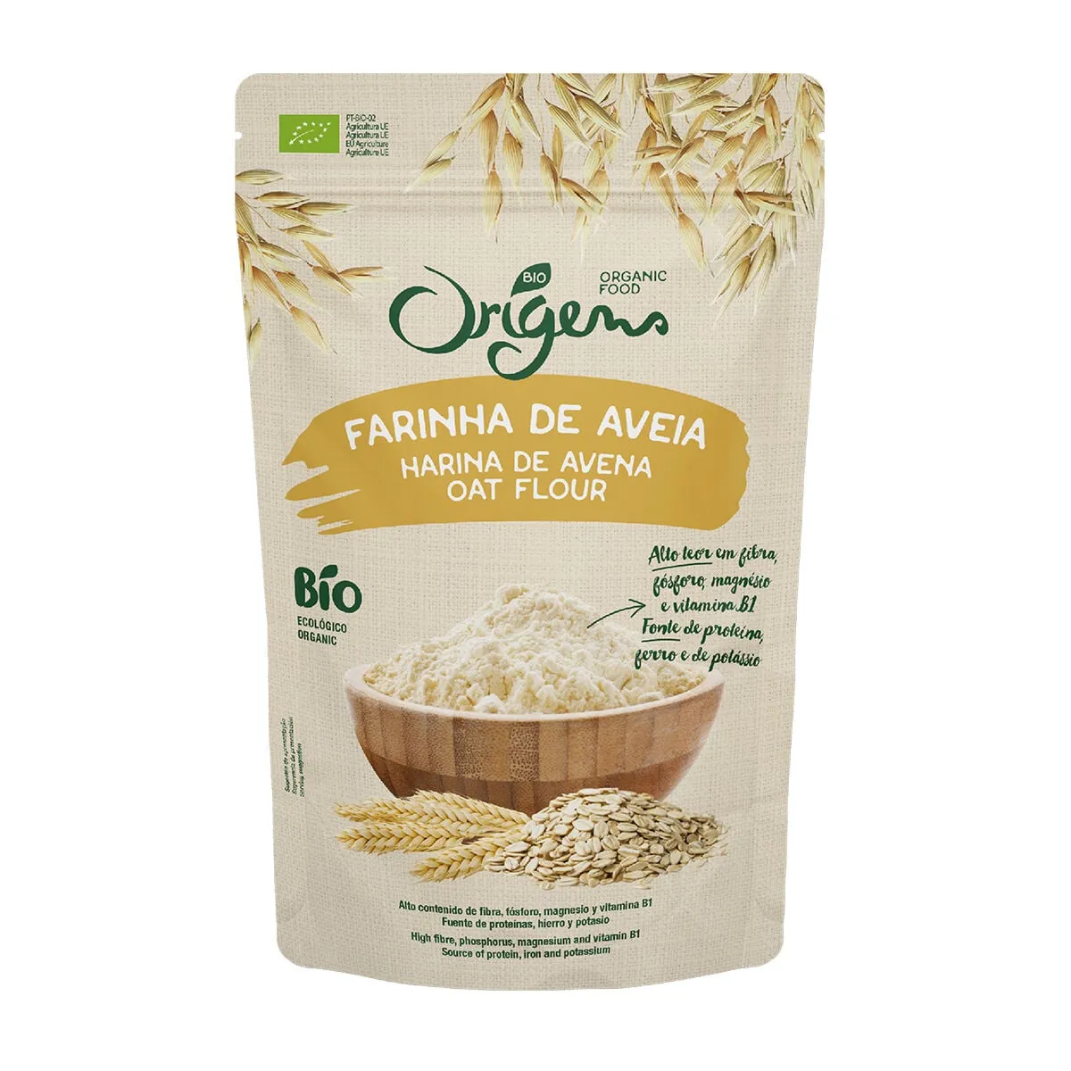 Farinha de aveia Origens BIO 250 g